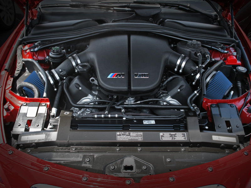 AFE Magnum FORCE Stage-2 Cold Air Intakes - aFe MagnumFORCE Intakes Stage-2 P5R AIS P5R BMW M5 (E60)/M6 (E63/64) 06-10 V10-5.0L