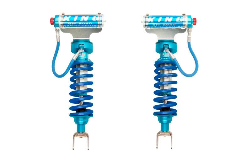 KIN 2.5 Coilovers - King Shocks 09-18 Ram 1500 4WD Front 2.5 Dia Remote Reservoir Coilover w/Adjuster (Pair)