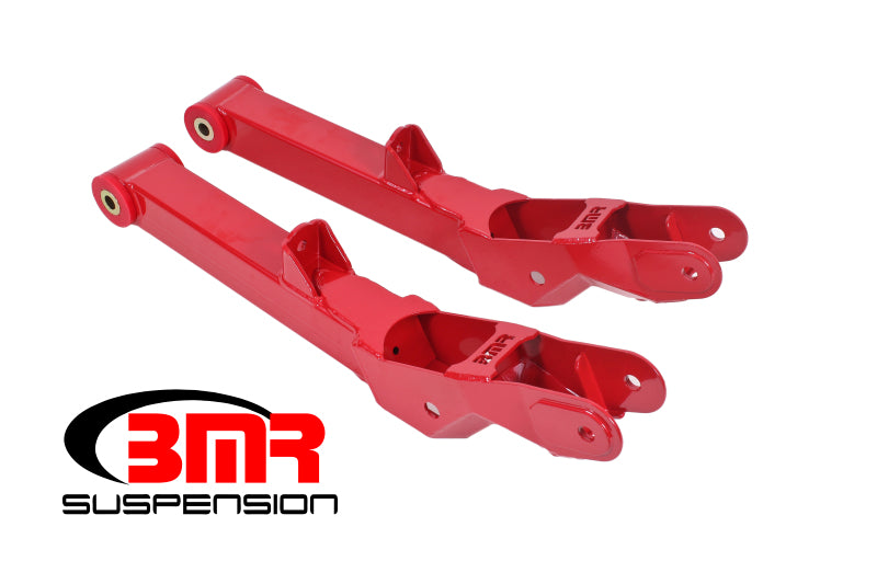 BMR Control Arms - BMR 10-15 5th Gen Camaro Non-Adj. Rear Lower Control Arms (Polyurethane) - Red