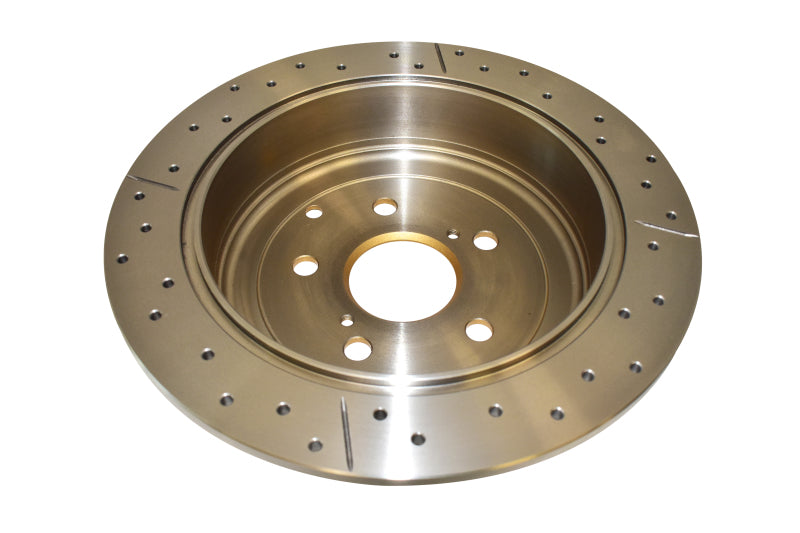 DBA Street Slot&Drill Rotors - DBA 10-15 Lexus RX350 Rear Drilled & Slotted Street Series Rotor