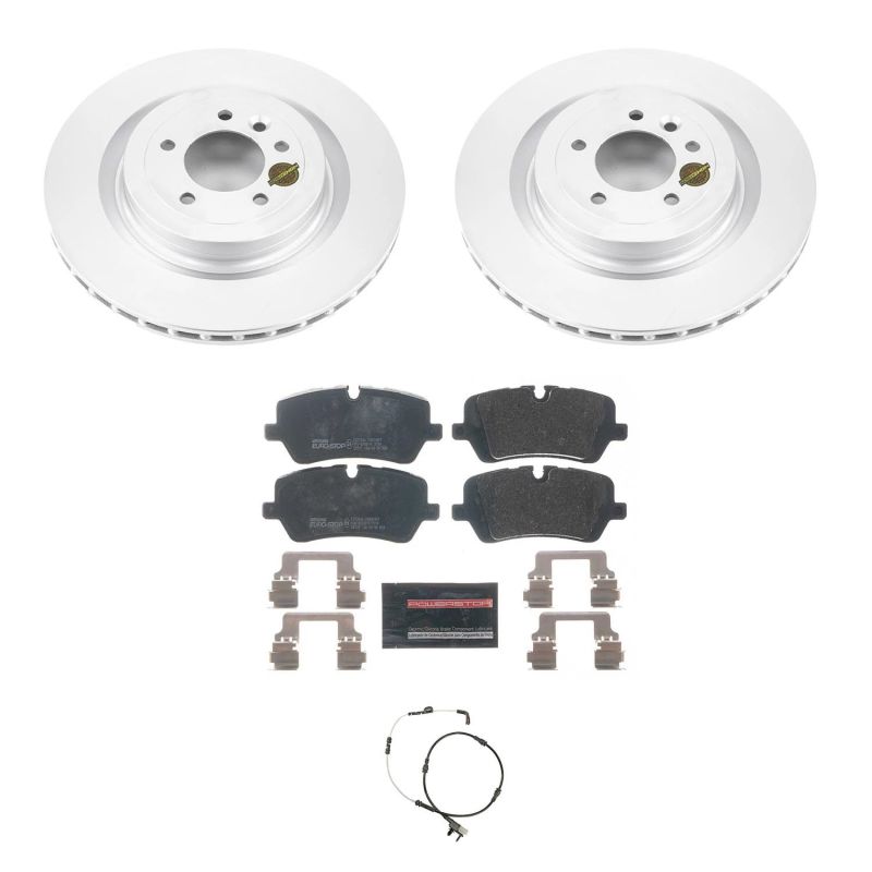 PSB Euro-Stop Kit - Power Stop 18-19 Land Rover Range Rover Sport Rear Euro-Stop Brake Kit