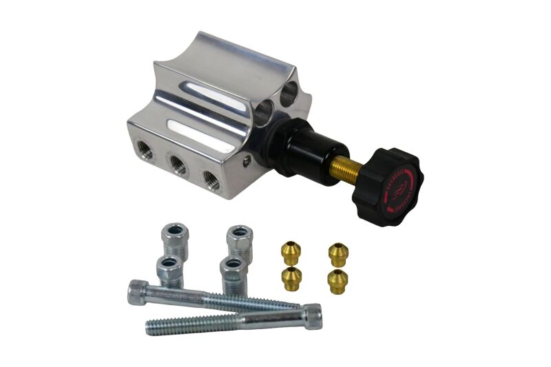 BAE Proportioning Valve - Baer Brakes Remaster Adjustable Right Port Proportioning Valve - Polished