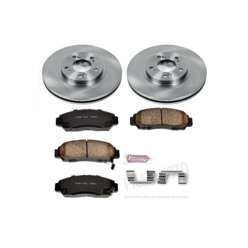 PSB Autospecialty Kit - Power Stop 99-04 Acura RL Front Autospecialty Brake Kit