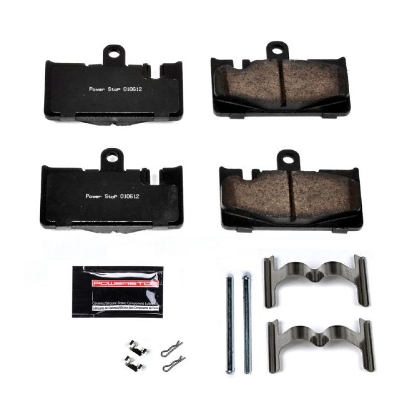 PSB Z23 Evolution Brake Pads - Power Stop 01-06 Lexus LS430 Rear Z23 Evolution Sport Brake Pads w/Hardware