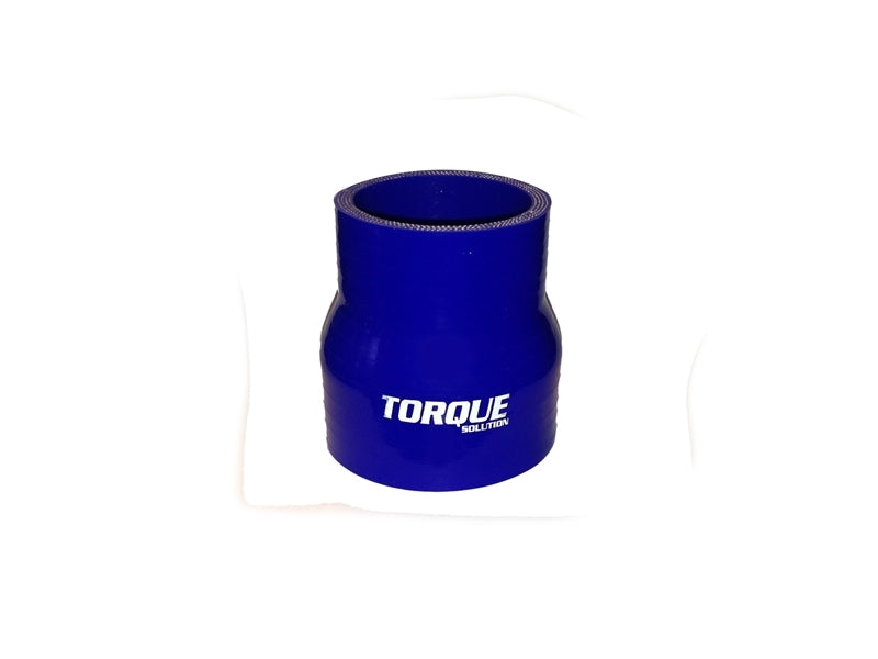 TQS Silicone Couplers - Blue - Torque Solution Transition Silicone Coupler: 2 inch to 2.5 inch Blue Universal