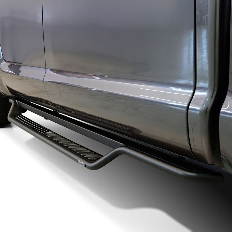 WES Running Boards - Outlaw - Westin 07-21 Toyota Tundra CrewMax Cab Outlaw Drop Running Boards - Tex. Blk