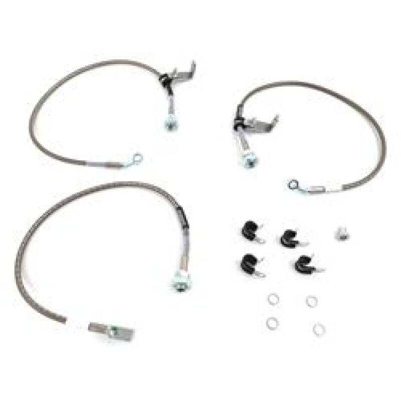 RUS Brake Line Kits - Russell Performance 05-06 GM Silverado/Sierra 1500 4WD (including 06 SS) Brake Line Kit