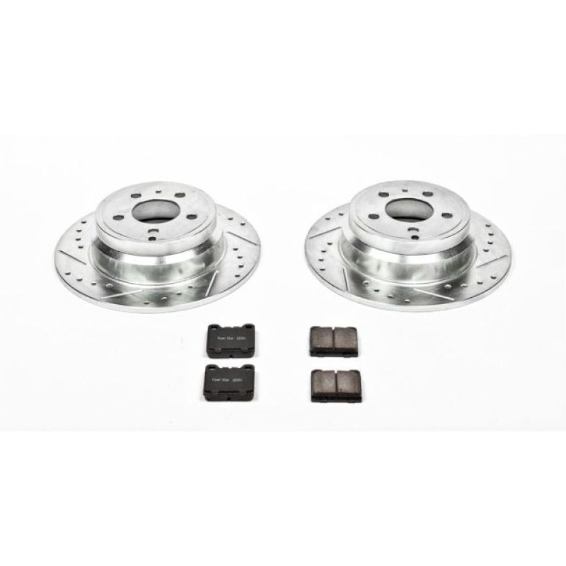 PSB Z23 Evolution Kit - Power Stop 94-97 Volvo 850 Rear Z23 Evolution Sport Brake Kit