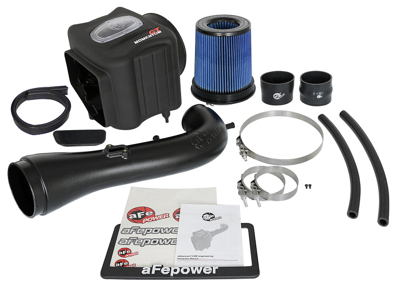 AFE Momentum GT Cold Air Intakes - aFe Momentum GT Pro 5R Cold Air Intake System 15-17 GM SUV V8 5.3L/6.2L