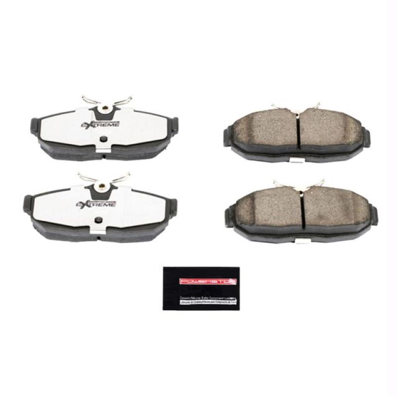 PSB Z26 Extreme Brake Pads - Power Stop 05-11 Ford Mustang Rear Z26 Extreme Street Brake Pads w/Hardware