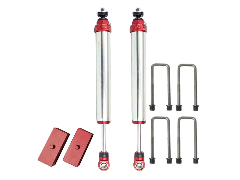 AFE Sway Coil Over Kit - aFe Sway-A-Way 2.0in Rear Shock Kit w/ Lift Blocks 05-17 Toyota Tacoma