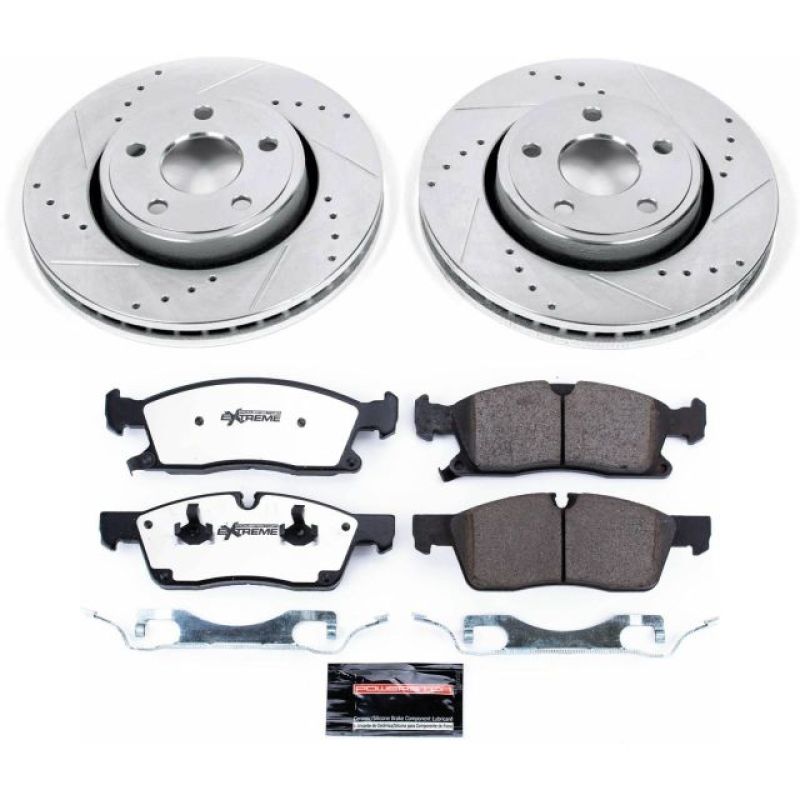 PSB Z36 Truck & Tow Kit - Power Stop 11-19 Dodge Durango Front Z36 Truck & Tow Brake Kit