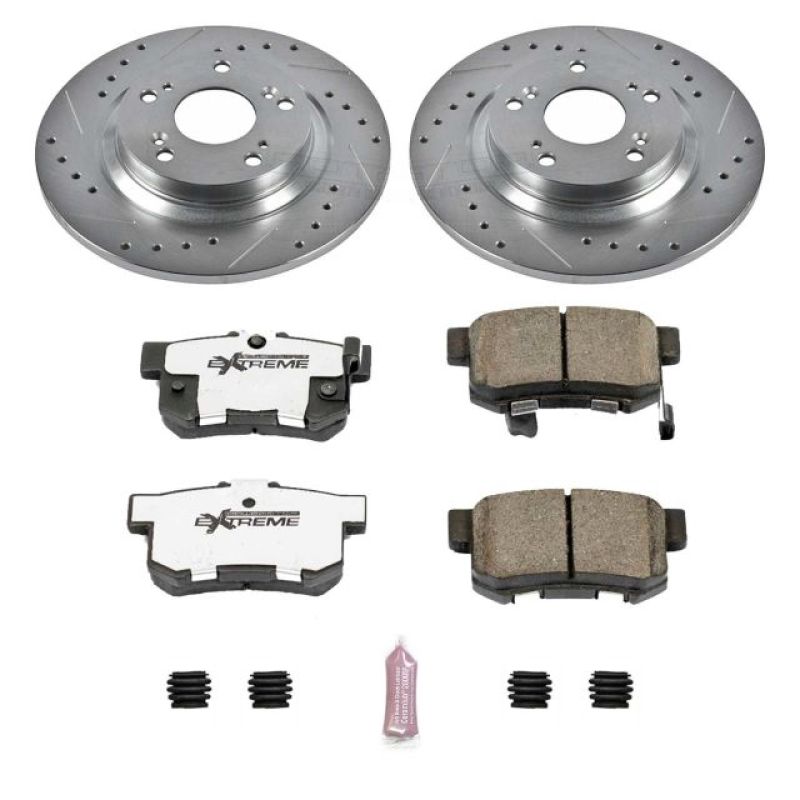 PSB Z26 Street Warrior Kit - Power Stop 00-09 Honda S2000 Rear Z26 Street Warrior Brake Kit