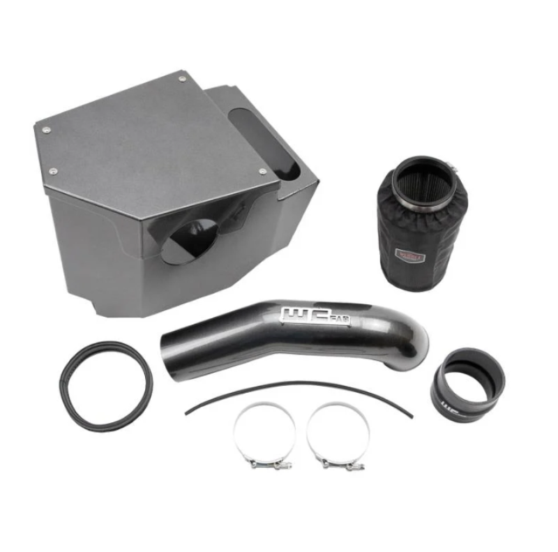 WCF Intake Kit - Wehrli 20-24 Chevrolet 6.6L L5P Duramax 4in Intake Kit - Gloss Black