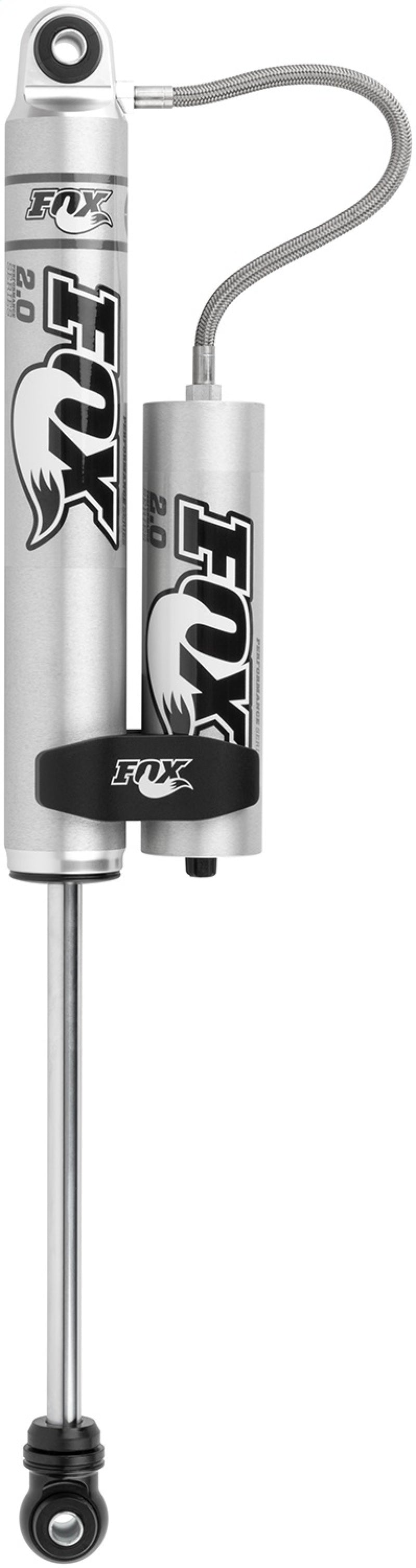 FOX 2.0 Perf Shock - Fox 2.0 Performance Series 10.1in. Smooth Body R/R Shock Aluminum / Std Travel / Eyelet Ends - Black