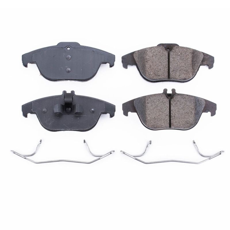 PSB Z17 Evolution Brake Pads - Power Stop 08-09 Mercedes-Benz C230 Rear Z17 Evolution Ceramic Brake Pads w/Hardware