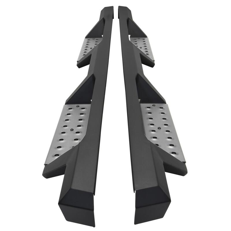 WES Nerf Bars - HDX Drop - Westin 22-23 Toyota Tundra Double Cab HDX Stainless Drop Nerf Step Bars - Tex. Blk