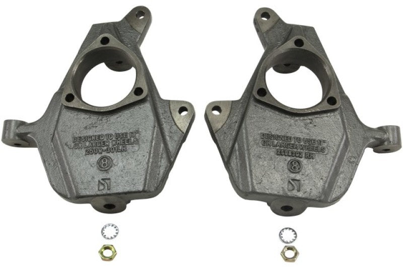 BT Drop Spindle Set - Belltech DROP SPINDLE SET 99-06 GM 1500 ALL -17inch+ RIMS