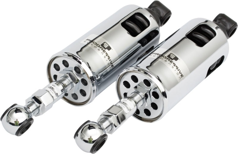 PGR 422 Shocks - Progressive 00-17 Harley Softail 422 Series Shocks Heavy Duty - Chrome