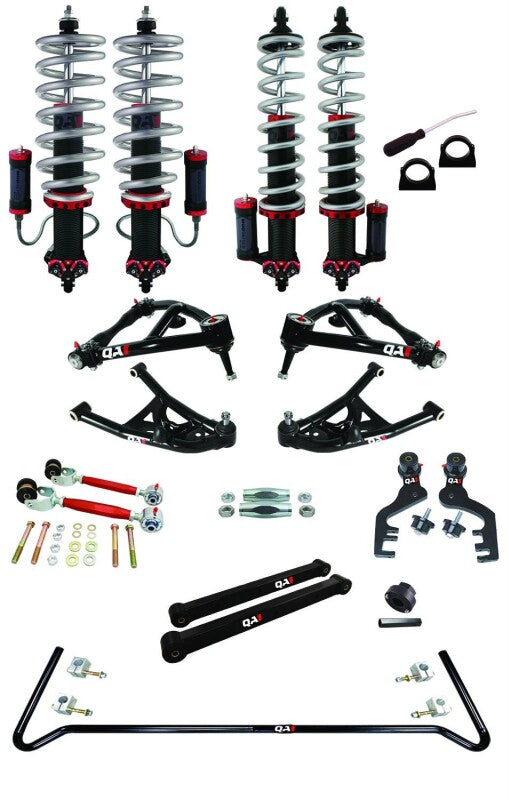 QAP Coil-Overs - Pro Coil - QA1 73-77 GM A-Body Level 3 Drag Kit 2.0 w/ Shocks