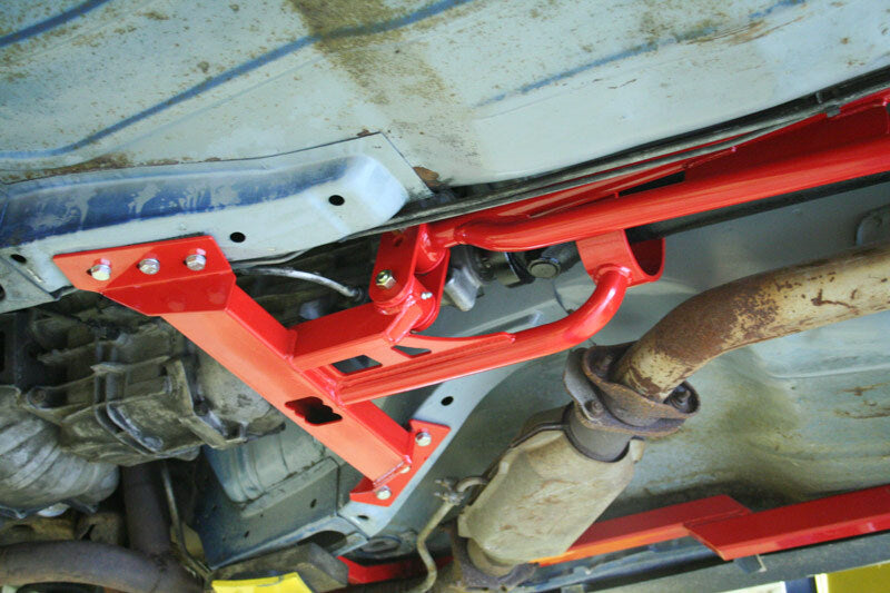 UMI Crossmember Reinforcements - UMI Performance 82-92 GM F-Body Tunnel Mounted Torque Arm- Fits TH400 Transmission