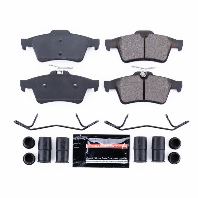 PSB Z23 Evolution Brake Pads - Power Stop 09-10 Chevrolet Cobalt Rear Z23 Evolution Sport Brake Pads w/Hardware