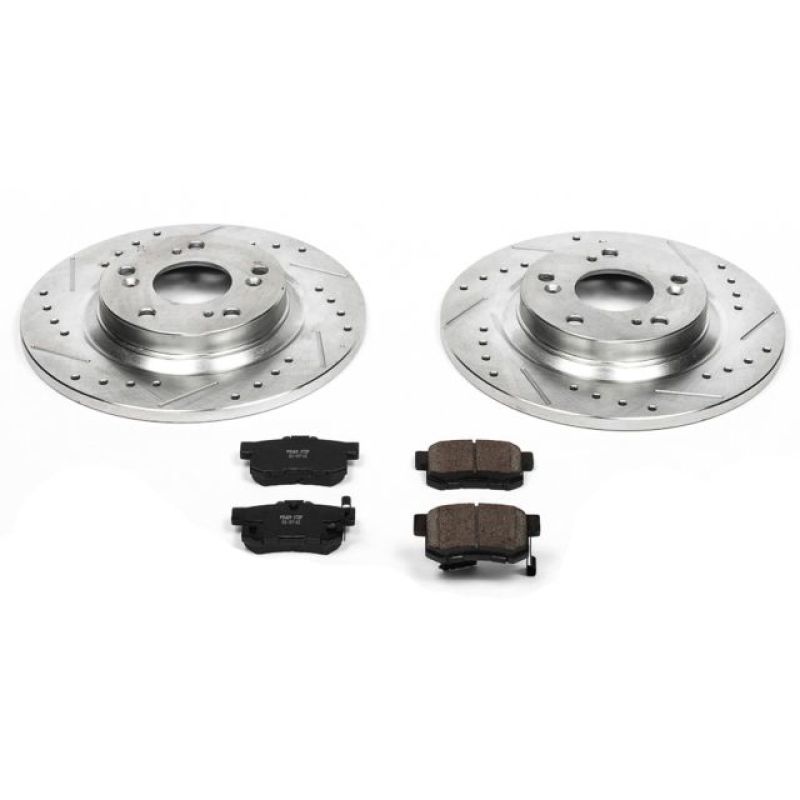 PSB Z23 Evolution Kit - Power Stop 00-09 Honda S2000 Rear Z23 Evolution Sport Brake Kit