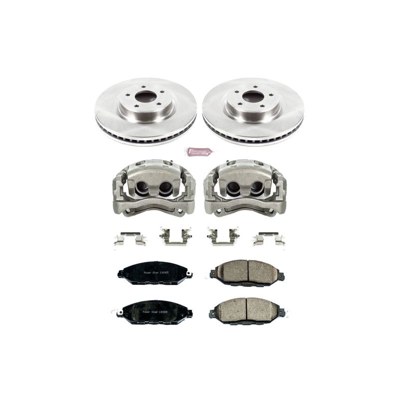 PSB Autospecialty Caliper - Power Stop 13-19 Nissan Pathfinder Front Autospecialty Kit w/Cals