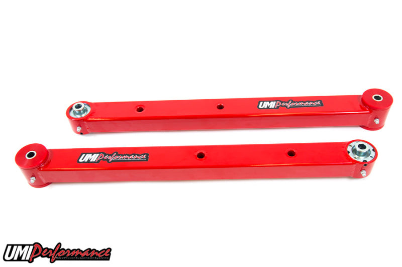 UMI Lower Control Arms - UMI Performance 78-88 G-Body Boxed Lower Control Arms- Poly/Roto-Joint