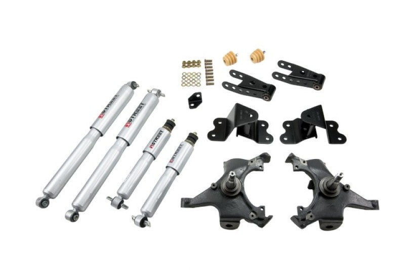 BT Lower Kit w SP Shocks - Belltech LOWERING KIT WITH SP SHOCKS