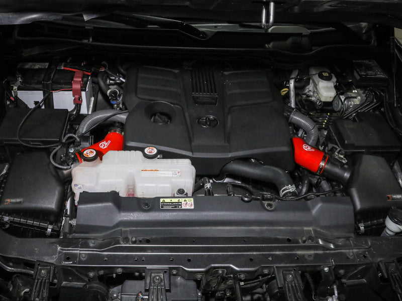 AFE Super Stock Induction System - aFe Super Stock Induction System Pro DRY S Media Jeep 22-23 Toyota Tundra V6-3.4L (tt)