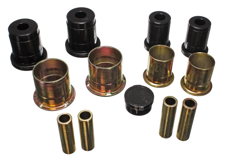 ES Cntrl Arm Bushings - Black - Energy Suspension 94-04 Ford Mustang Black Front End Control Arm Bushings