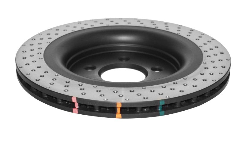 DBA 4000 Series Drilled Rotors - DBA 20-21 Mercedes-Benz CLA35 AMG Base Brakes Rear 4000 Series Drilled Rotor
