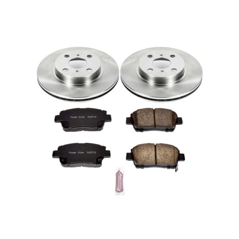 PSB Autospecialty Kit - Power Stop 01-03 Toyota Prius Front Autospecialty Brake Kit