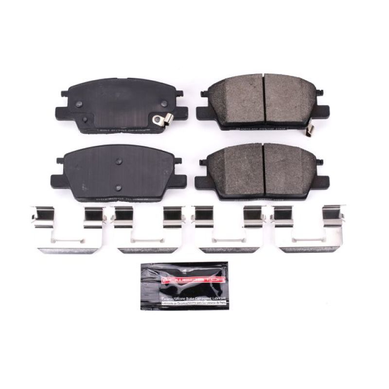 PSB Z23 Evolution Brake Pads - Power Stop 17-19 Buick LaCrosse Front Z23 Evolution Sport Brake Pads w/Hardware