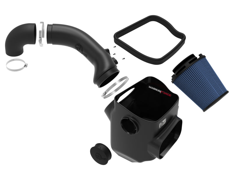 AFE Magnum FORCE Stage-2 Cold Air Intakes - aFe Magnum Force Stage-2 Pro 5R Cold Air Intake System 16-19 Nissan Titan XD V8-5.0L (td)