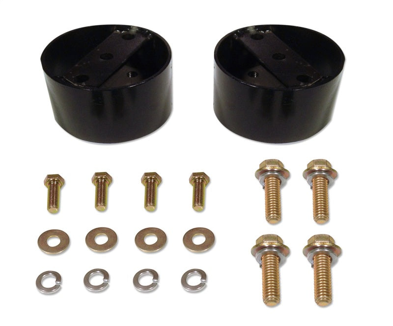 TUF Air Bag Spacers - Tuff Country 01-10 Chevy & GMC 2500HD w/Air Lift 57275 2in Air Bag Spacers Pair