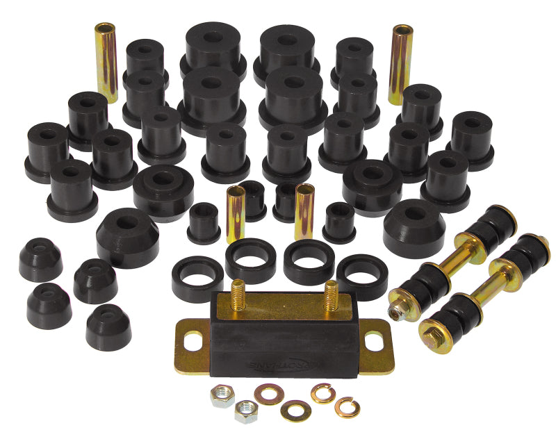 PRO Total Kits - Blk - Prothane 65-66 Ford Mustang Total Kit - Black