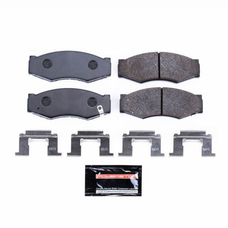 PSB Track Day Brake Pads - Power Stop 90-92 Infiniti M30 Front Track Day Brake Pads