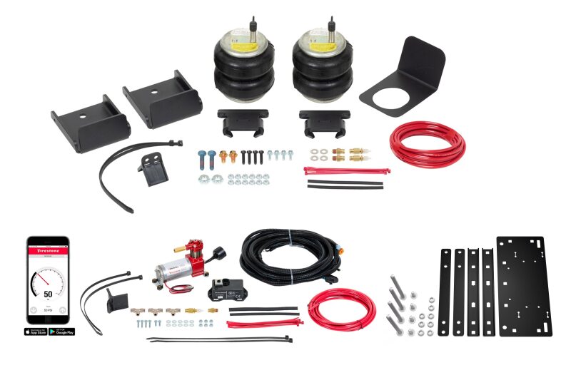 FIR Ride-Rite All-In-One Kits - Firestone 19-24 Chevrolet Silverado 1500 2WD/4WD AIO Wireless Ride-Rite All-In-One Kit (W217602888)
