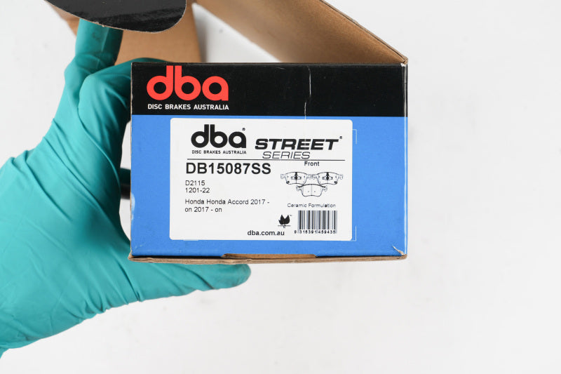DBA Street Series Brake Pads - DBA 2017+ Honda Accord Street Series Front Brake Pads