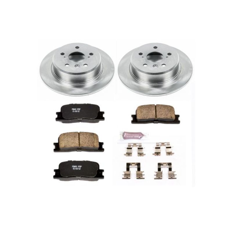 PSB Autospecialty Kit - Power Stop 01-03 Toyota Highlander Rear Autospecialty Brake Kit