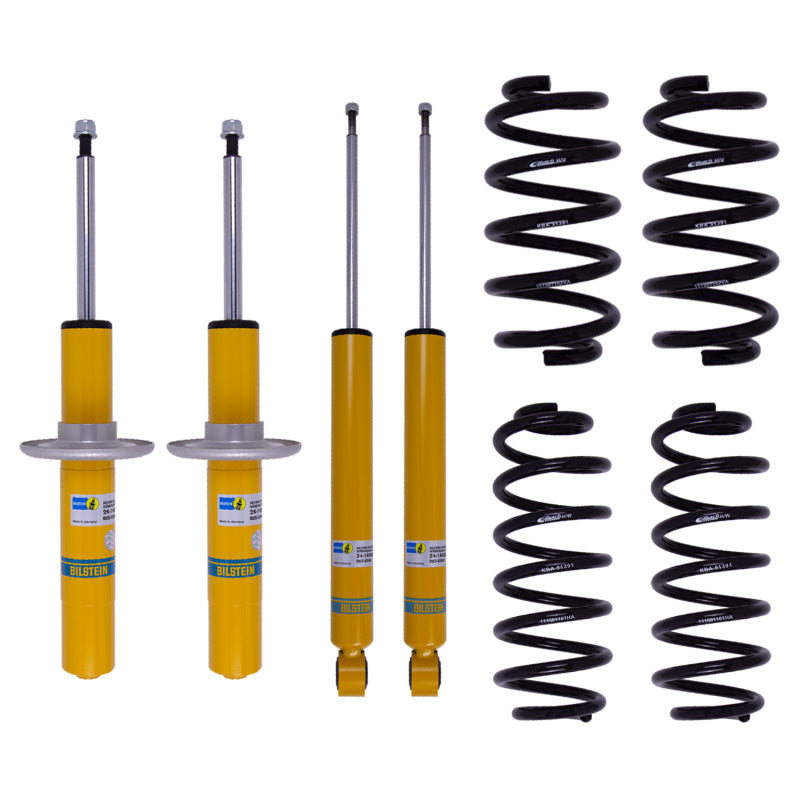 BIL B12 Series Suspension Kits - Bilstein B12 2009 Audi A4 Quattro Base Front and Rear Suspension Kit