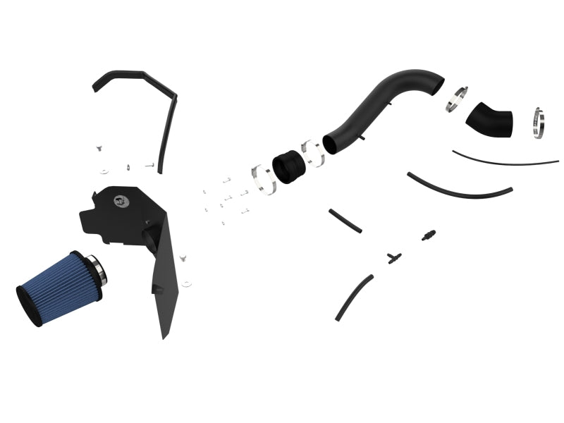 AFE Magnum FORCE Stage-2 Cold Air Intakes - aFe MagnumFORCE Intakes Stage-2 P5R AIS P5R Toyota Tacoma 99-04 L4-2.4L/2.7L