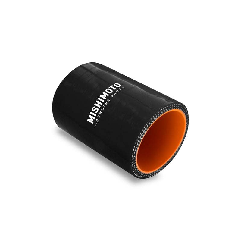 MM Couplers - Straight - Mishimoto 2.75in Black Straight Coupler
