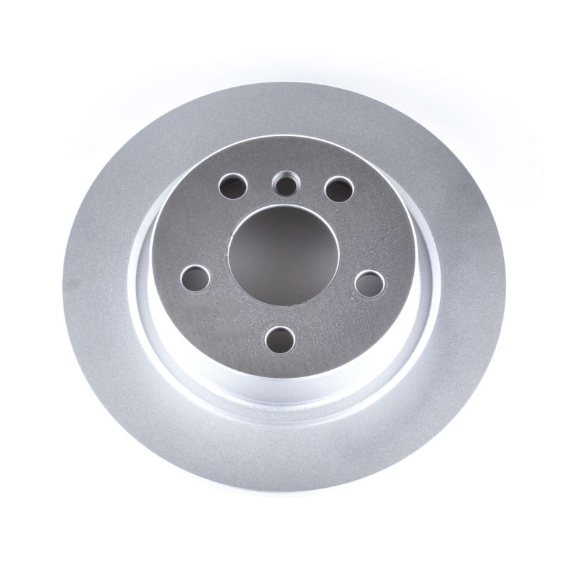PSB Evolution Coated Rotor - Power Stop 14-18 BMW i3 Rear Evolution High Carbon Geomet Coated Rotor