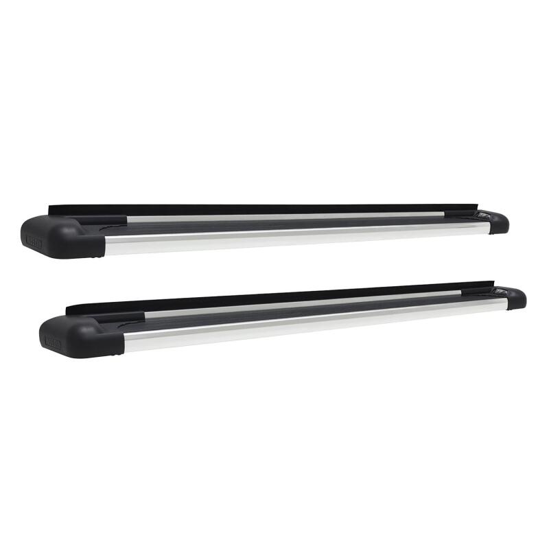 WES Running Boards - Sure-Grip - Westin SG6 Polished Aluminum Running Boards 85.5 in - Polished