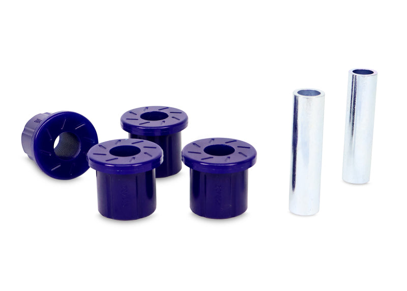SPR Bushings - Leaf Spring - SuperPro 2015+ Ford F-150 Rear Leaf Spring Shackle Bushing Kit