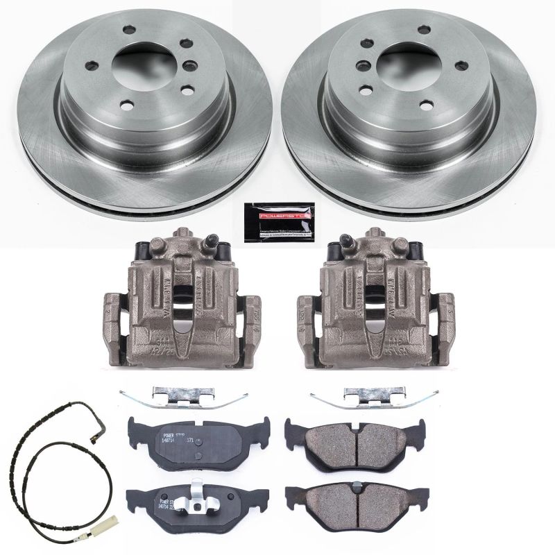 PSB Autospecialty Kit w/Cals - Power Stop 2006 BMW 325xi Rear Autospecialty Brake Kit w/Calipers