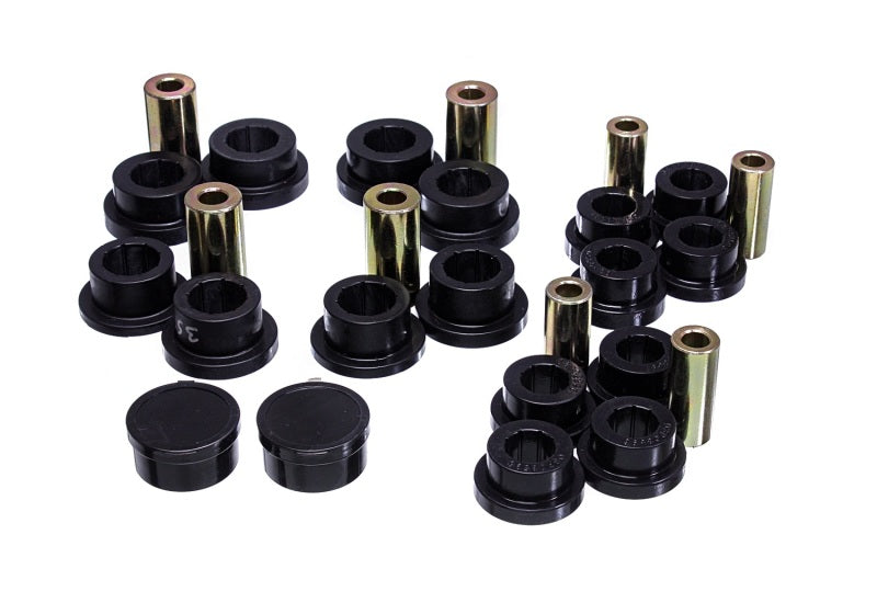 ES Cntrl Arm Bushings - Black - Energy Suspension 2016 Mazda Miata Black Front Control Arm Bushing Set